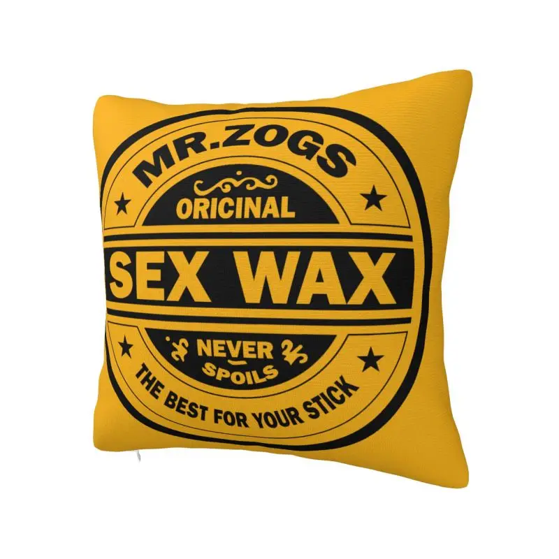 Mr Zogs Sex Wax Throw Pillow for Living Room Modern Cushion Cover Square Pillowcase