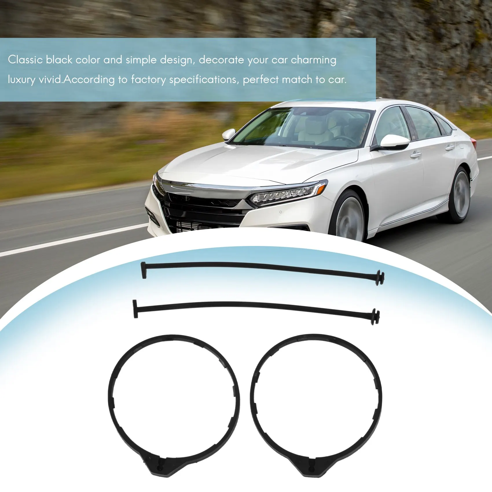 2Pcs Car Oil Fuel Cap Tank Cover Line Ring Petrol for Honda Civic CRV Accord Jazz City Odyssey for Acura