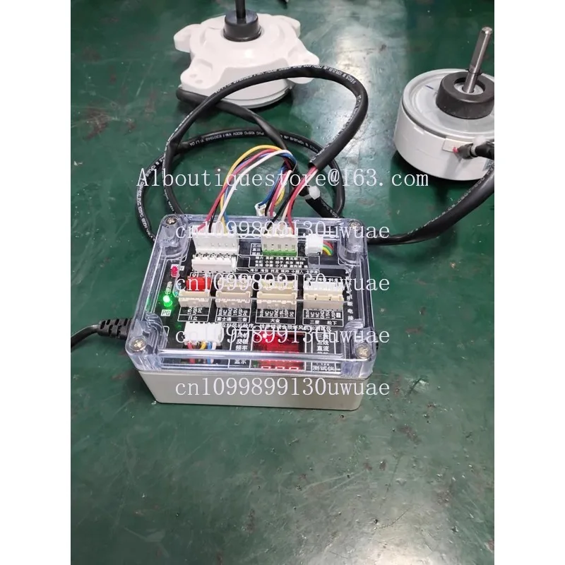 Air Conditioner 3-Wire/5-Wire DC Fan Motor Tester – Short-Circuit Protection, Speed Adjustment for HVAC Motor Diagnostics