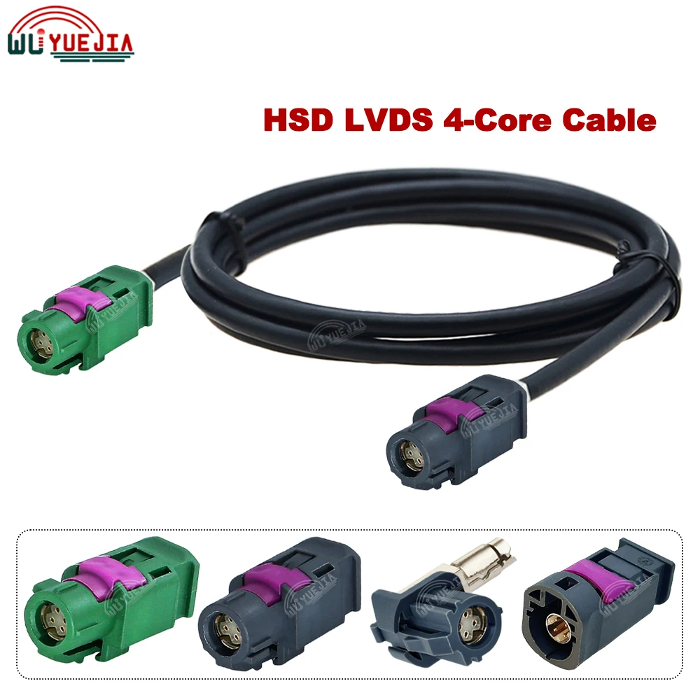 

Data 535 HSD LVDS Cable Code E Female to Gray G Female Jack 4Pin Connector Video Instrument Bridge Wiring High Speed 4-Core line