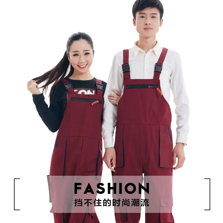 Work Overall Uniform Men Women Working Coveralls Welding Suit Car Repair Workshop Mechanic Plus Size Clothes