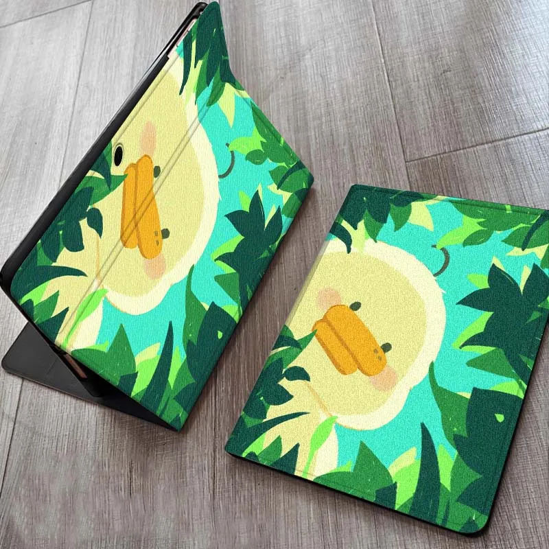 

Duck Illustration Pattern For OPPO Realme Pad 3 11 2 4 Pro Air Neo SE X 11 11.61 11.4 12.1 13.2 Inch Tablet Case