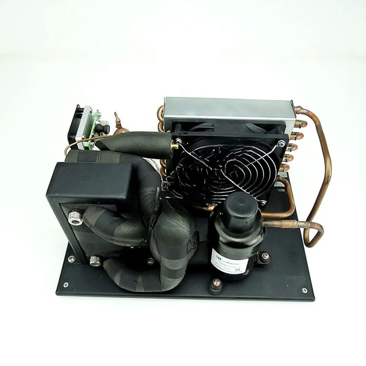 

For R290 12v mini water cooling systemm chiller module unit for cooling