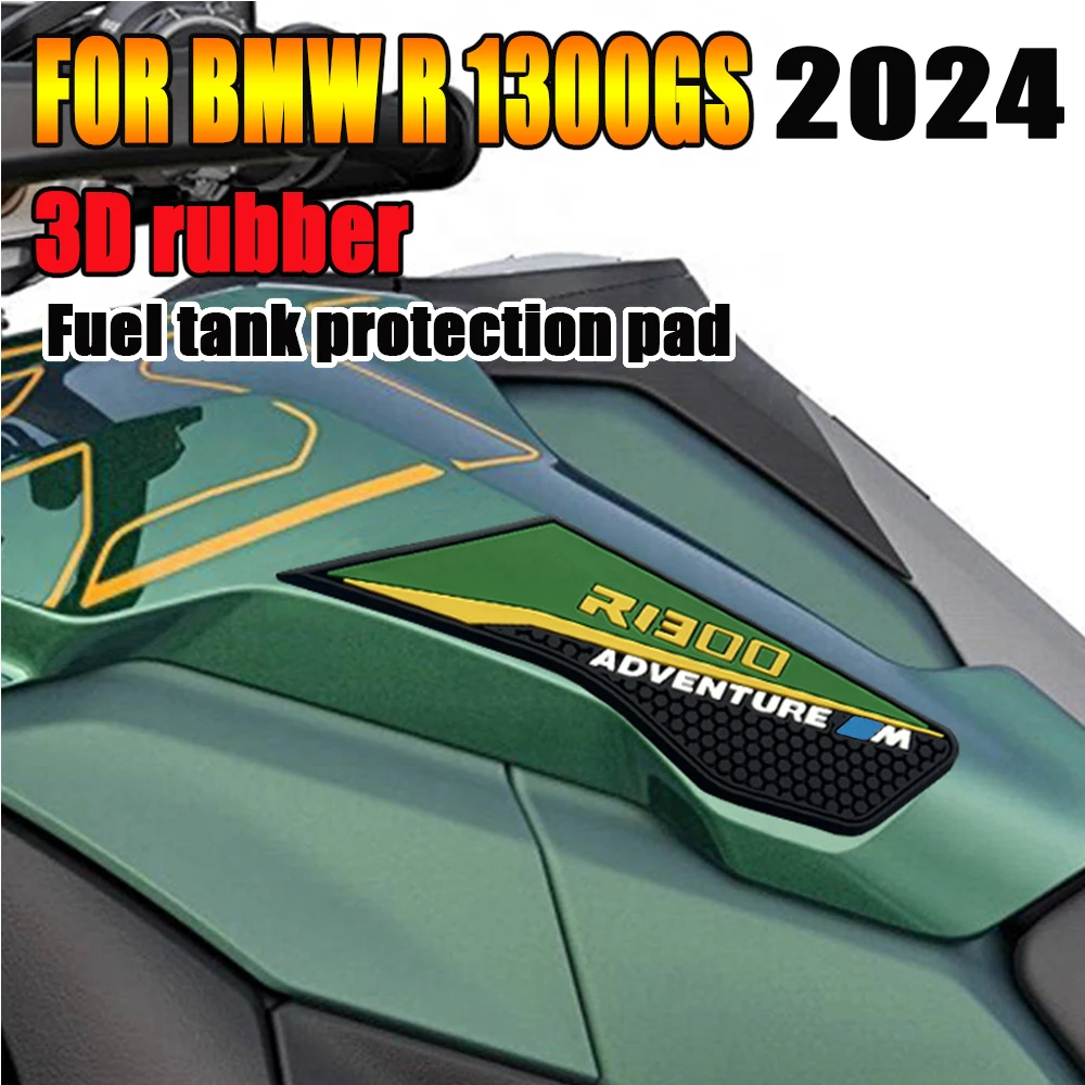 

R1300GS Fit BMW R1300 GS Fuel Tank Pad Rubber Protective Sticker Decal Adhesive Kit 2023-2024