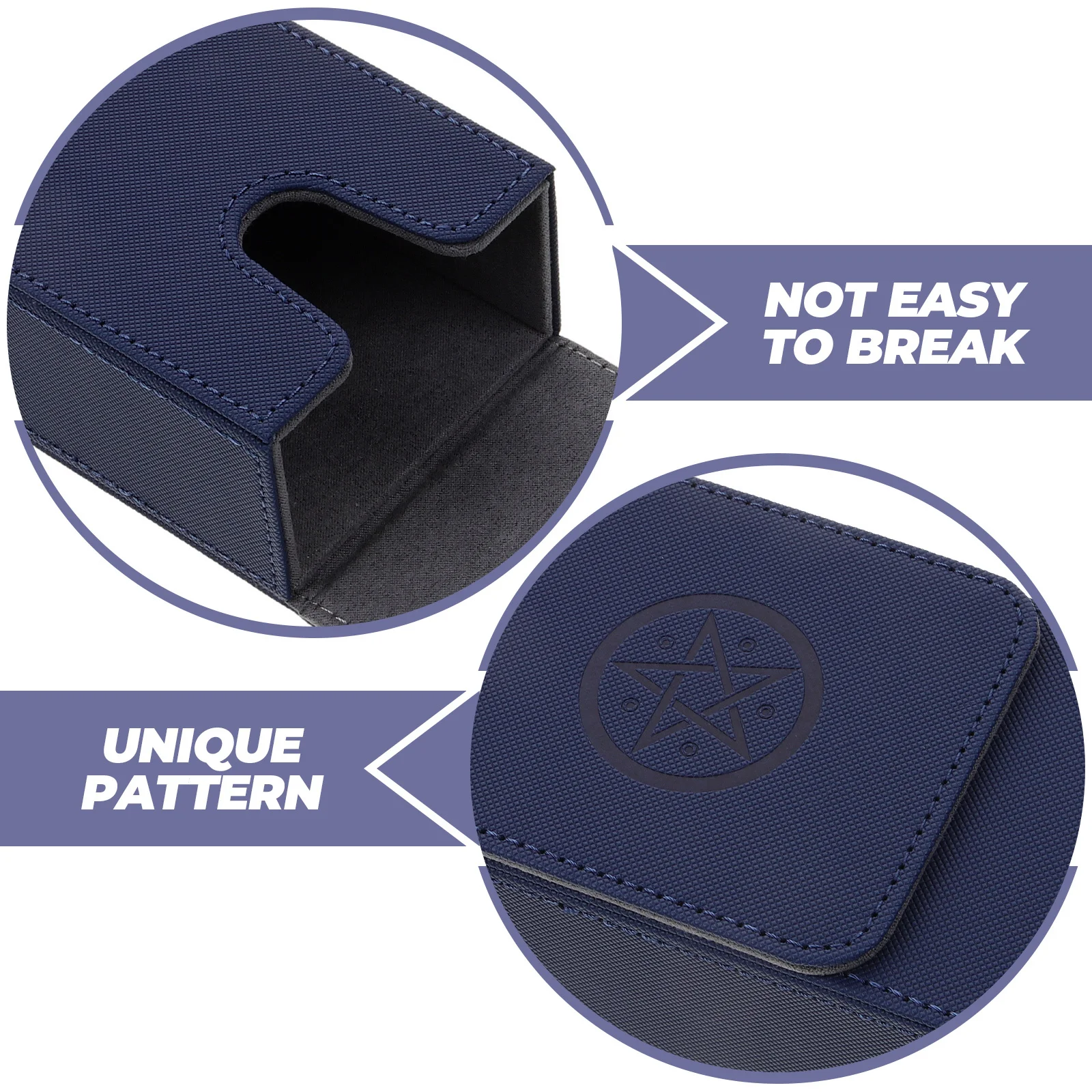 Tarot Card Storage Box Pu Portable Organizer For Cards Diary Envelope Postcard Check Holder Case Container