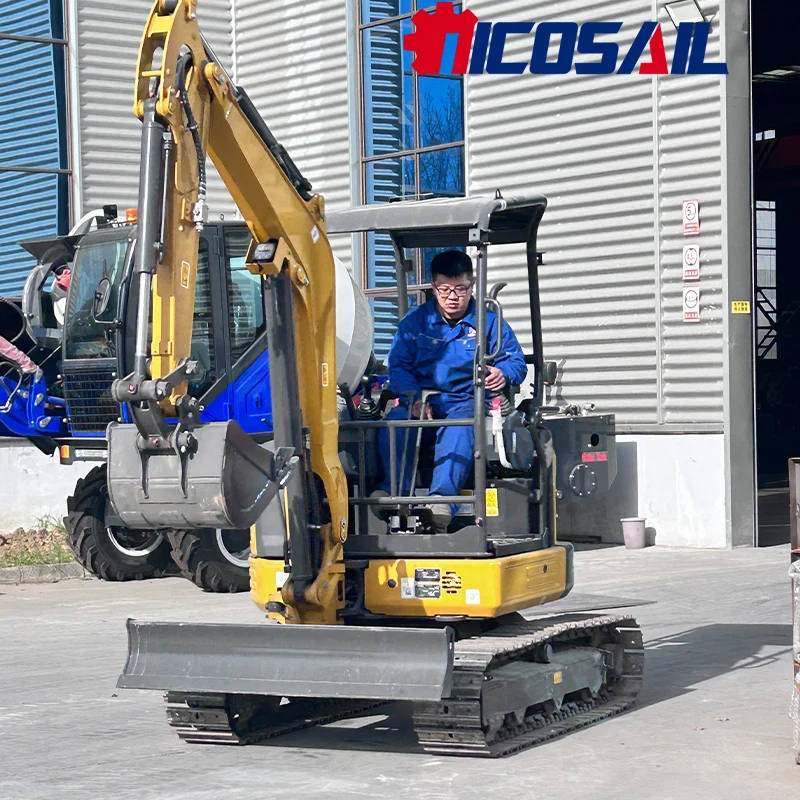 

Nicosail Heavy Duty 3.0 Ton Mini Excavator Euro 5 CE Approved Compact Crawler Digger for Agricultural Engineering Europe