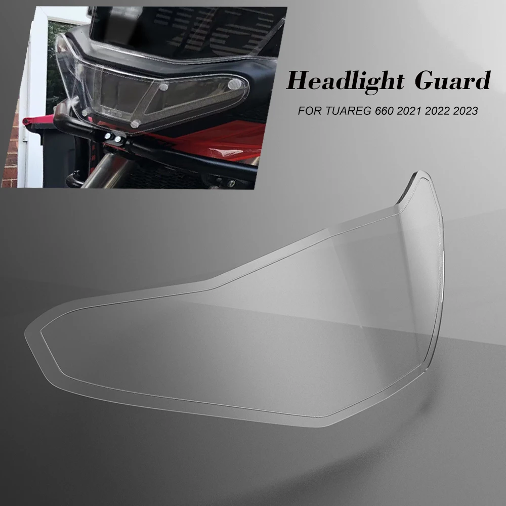 

Motorcycle accessories parts Headlight Guard For Aprilia TUAREG Tuareg 660 TUAREG660 2021 2022 2023 Head light Lamp Cover