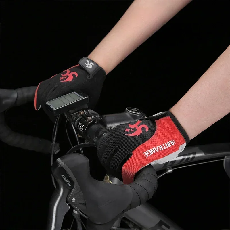 2024 new adult cycling gloves summer fitness anti-shock anti-slip touch screen outdoor sport motorcycle racing riding gloves