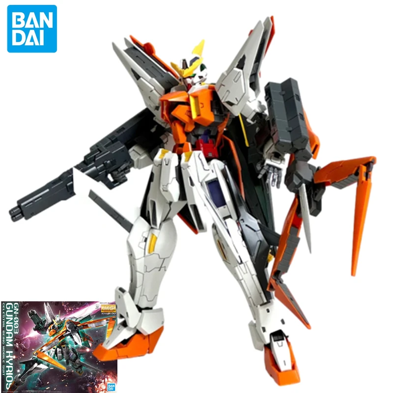 

Bandai MG Gundam Kyrios модель японского аниме периферийная коллекция ручной работы передвижной робот сборка игрушка mecha украшения