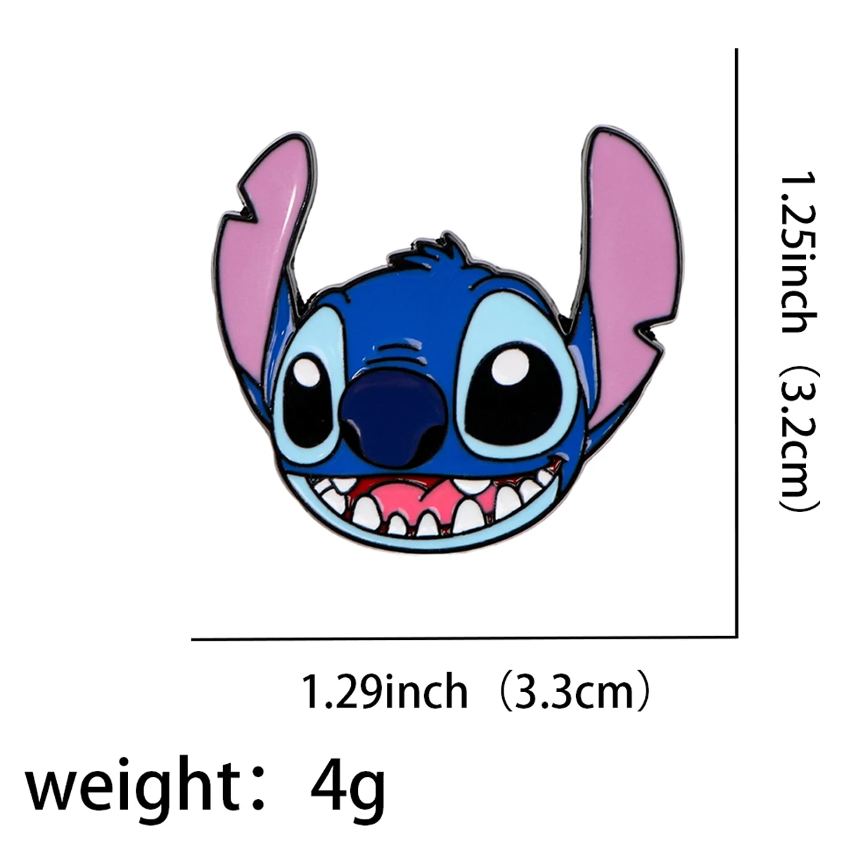 Cute Stitch Enamel Pin Cartoon Alien Brooches for Women Lapel Pins Badges on Backpack Clothing Accessories Anime Jewelry Gift