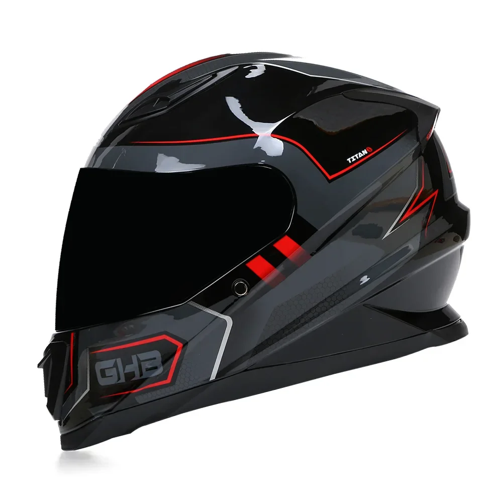 

Men Women Motorcycle Helmets Latest Full Face Downhill Racing Motorbike Riding Casco Capacete De Moto DOT Approved Capacete