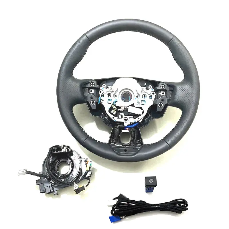 For Toyota RAV4 2019-2024 Camry 2018-2025 Corolla Leather Steering Wheel with Heating Function; Heating Switch Wiring Harness