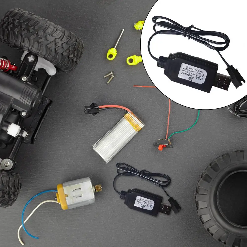 USB充電ケーブル,7.4Vバッテリー,充電式,急速充電ケーブル,おもちゃ用,リモコン