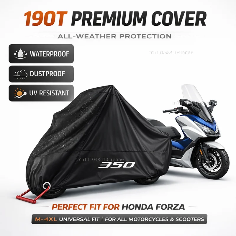 

For Honda Forza 350 ADV 350 ADV350 Forza350 190T Scooter Cover Waterproof Dustproof UV Protection All Season