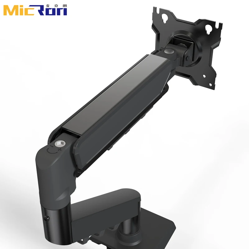 

Black Adjustable Monitor Arm for 13"-32" Screens Gas Spring Monitor Arm