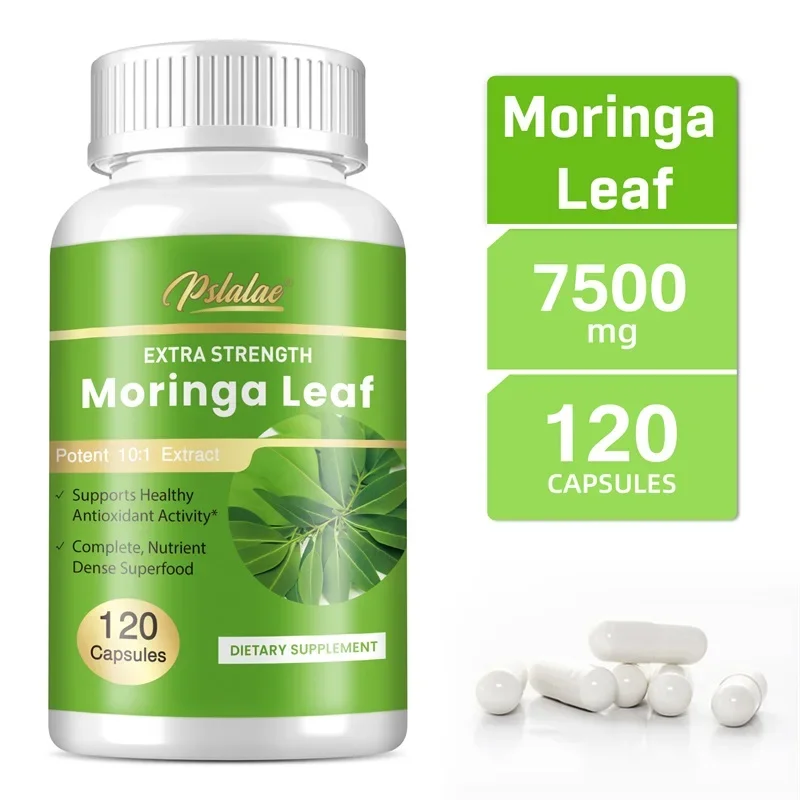 

Moringa Leaf Capsules - Immune System & Energy Booster, Metabolism Booster, Antioxidant