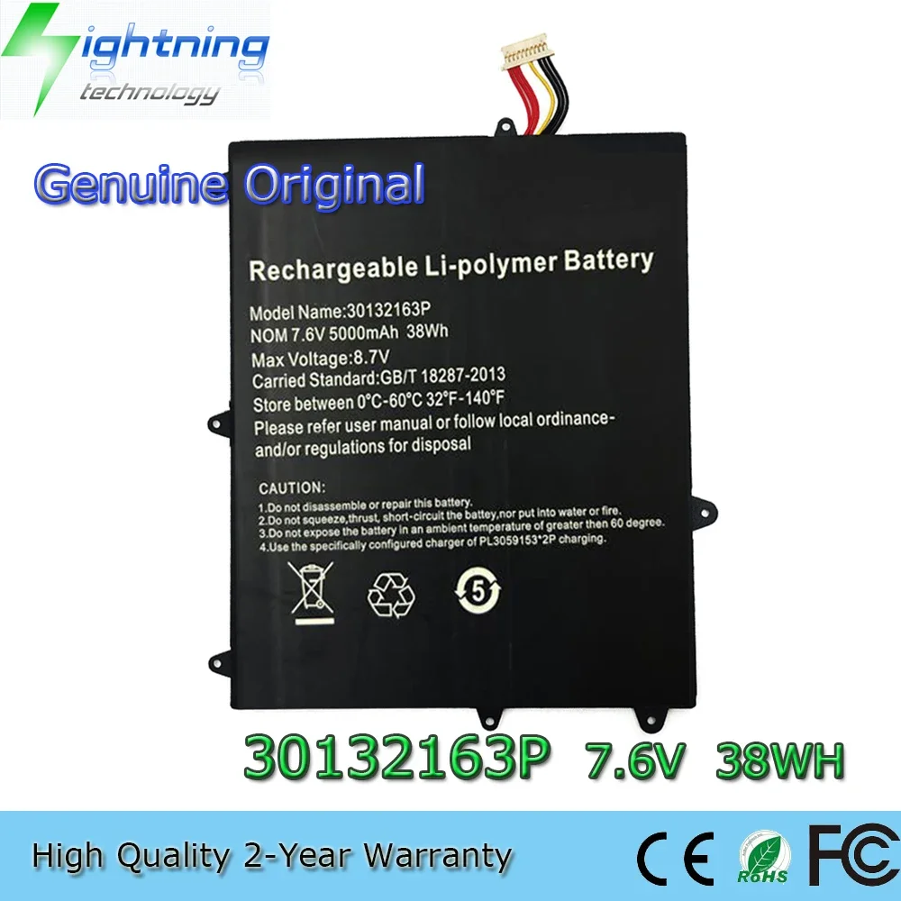 New Genuine Original 30132163P 7.6V 38Wh Laptop Battery for Direkt-Tek TH116A-YD ITSOHOO 11.5