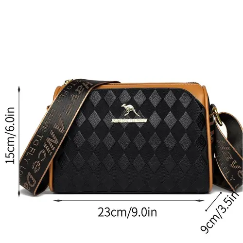 Imagen 2 del producto Bolso de hombro para mujer, bolso cruzado de moda, bolso para axila, bolso cuadrado pequeño