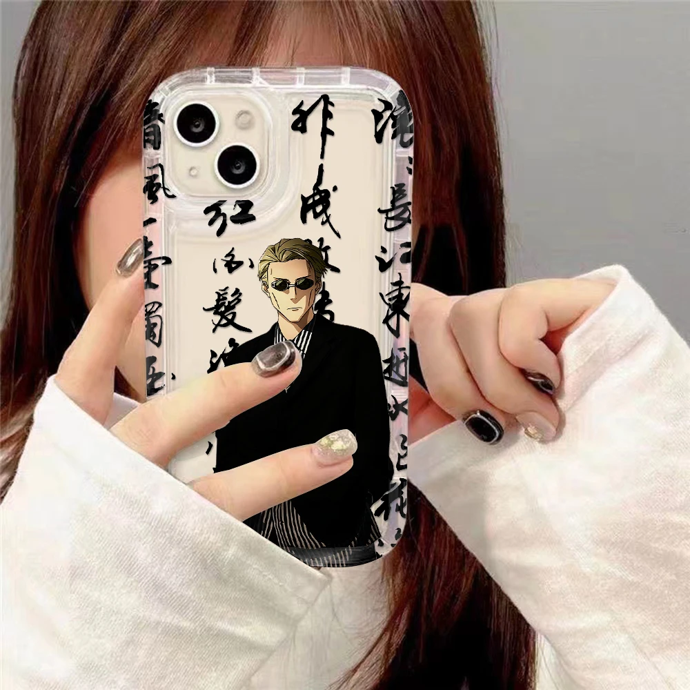 Jujutsu Kaisen New Clear Case for Samsung A03S A05S A13 A14 A21S A22 A23 A24 A31 A32 A33 A34 A35 A51 A52 A53 A71 A72 5G Airbag