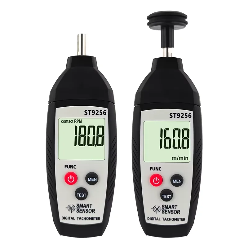 High Precision 2 in 1 Digital Tachometer Contact None Speed Measuring Instruments for Instruments Measure