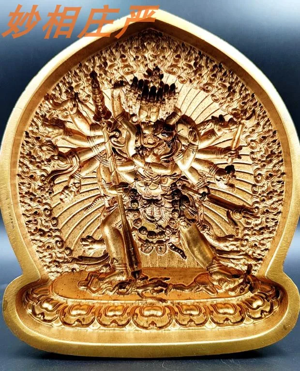 

Chakrasamvara LC 0590/0593/0605/0616-15.3/11/7/3 cm brass TSATSA mold No stock production cycle of more than two months