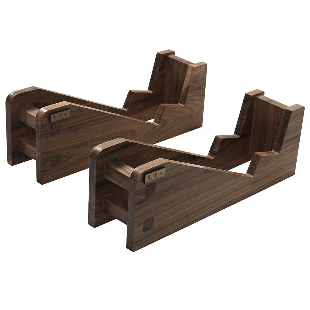 2PCS HiFi Audio Center Speaker Subwoofer Box Frame Rack Shock Absorber Racks Isolation Spike Feet Stand