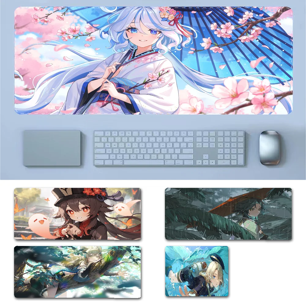 

Genshin Impact Mousepad Boy Pad Laptop Gaming Mice Mousepad Size for Game Keyboard Pad for Gamer