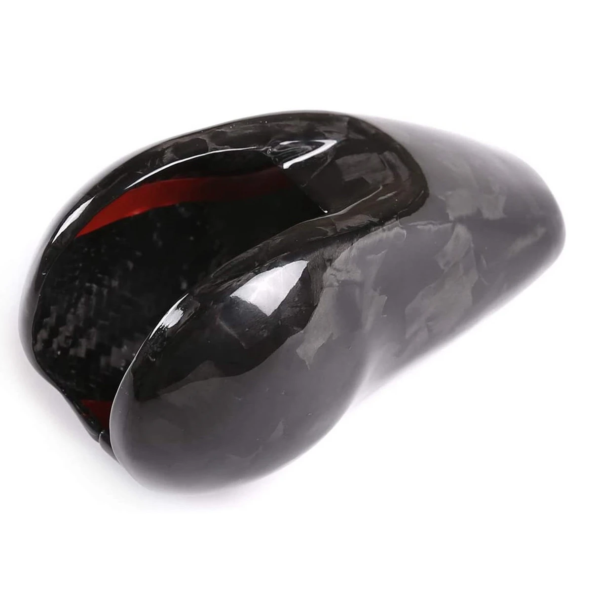 غطاء مقبض تبديل كامل من ألياف الكربون ، غطاء لسيارة بورش ماكان تريم ، باناميرا