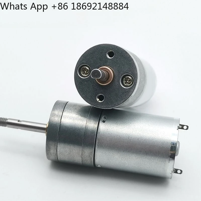 

3.6V small voltage silent large torque 280 motor diameter 25mm metal gear micro DC geared motor