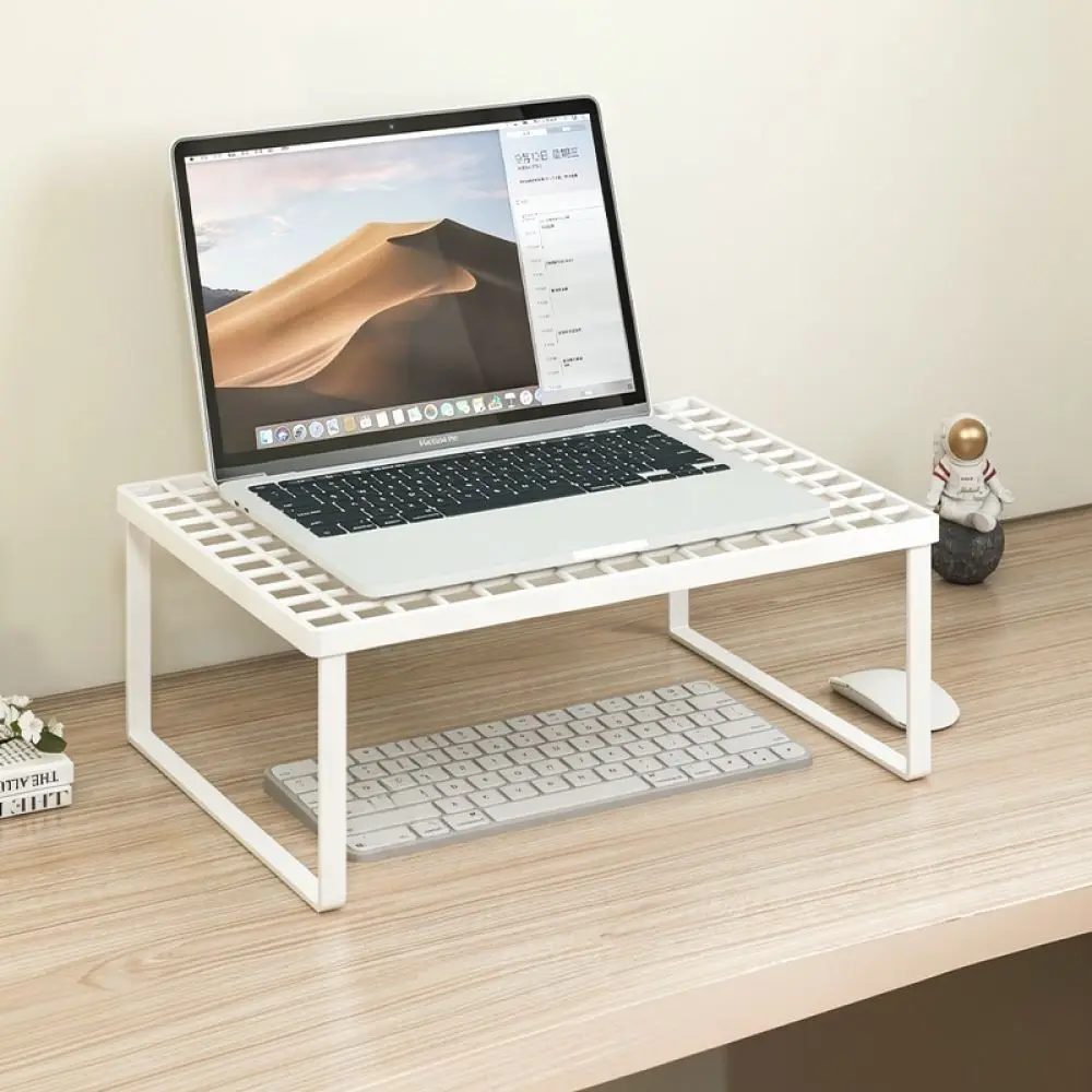 Ergonomic Steel Laptop Stand Holder For Gaming Notebook Cooling Desktop Riser Portable Computer Support Base