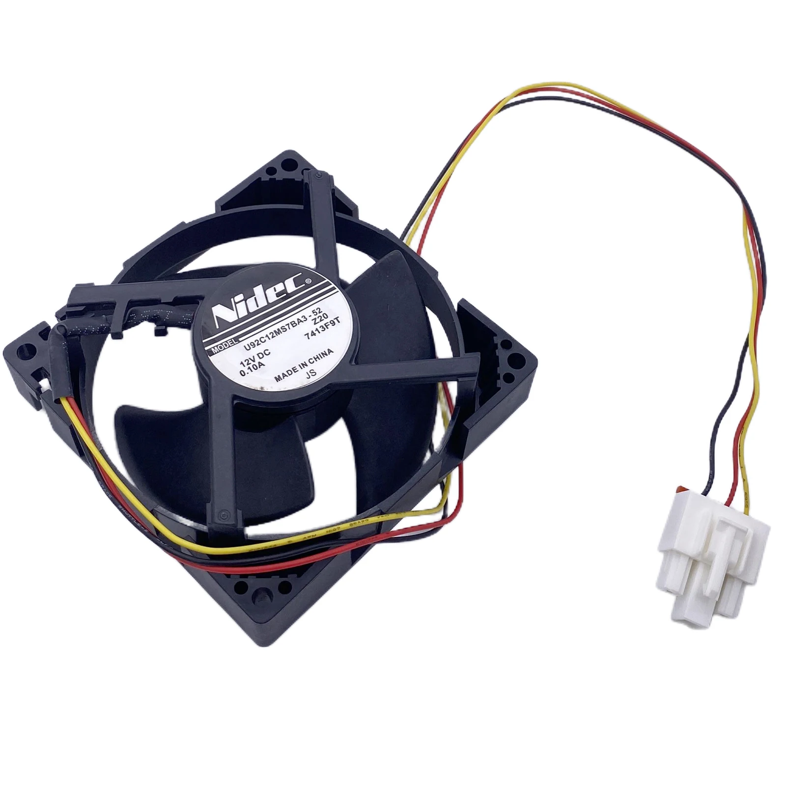 U92C12MS7BA3-52 Koelventilator voor Midea Koelkast U92C12MS7BA3-52Z20 9.2 CM 12 V 0.1A Koelkast Radiator Vriezer