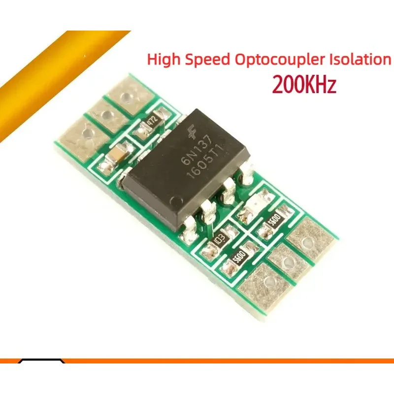 6N137 High-speed Optocoupler Isolation Module Signal Level Conversion 3.3V 5V 12V 24V NPN