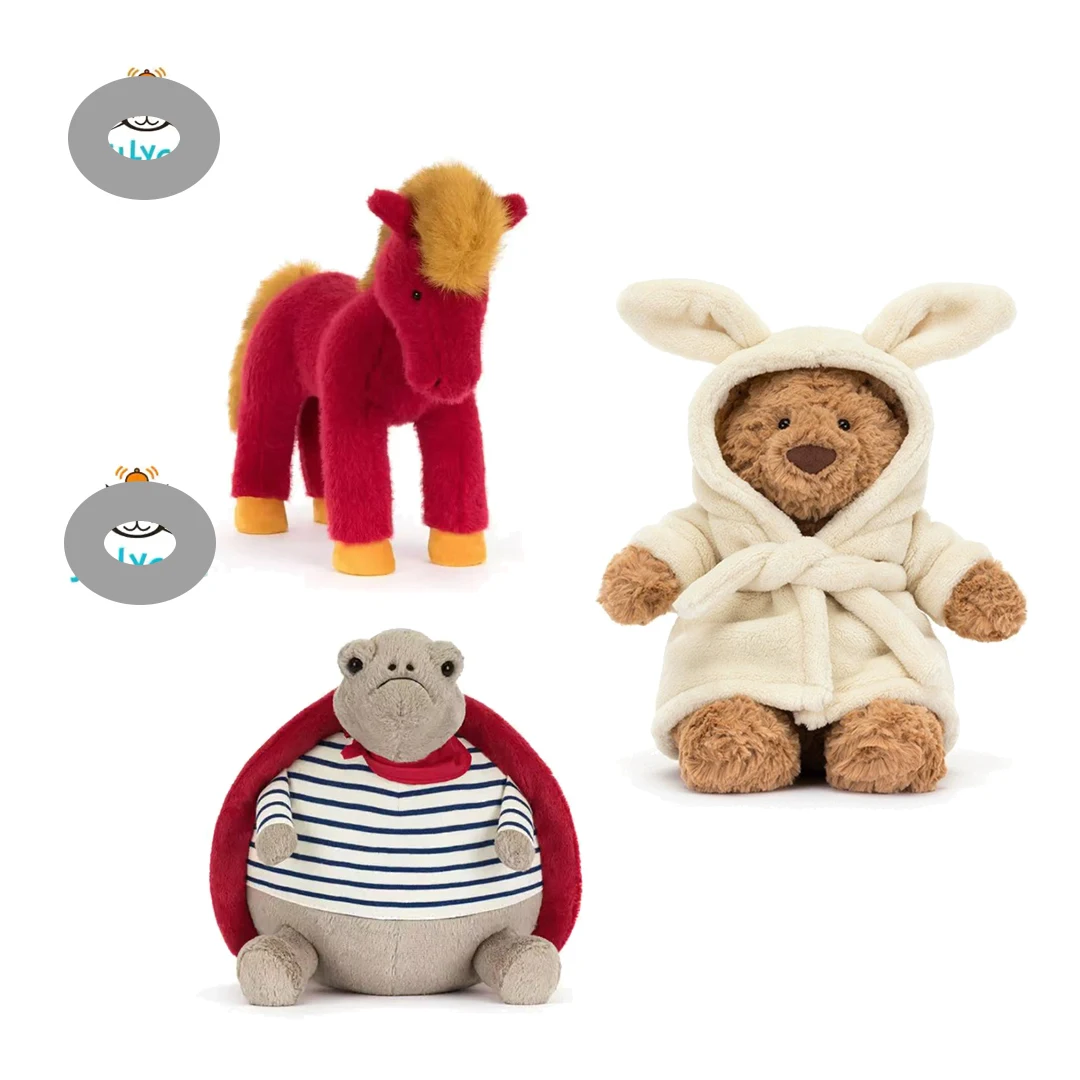 Juguete de Peluche de Pony, Año Nuevo Chino del Caballo, Muñeco de Peluche de Pony, Mascota del Año del Caballo, Regalo para Eventos y Reuniones Anuales