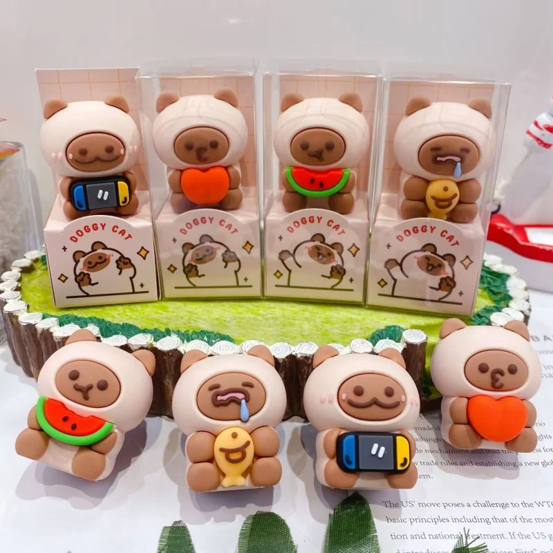 24 pcs/lot Kawaii Cat Pencil Sharpener Cute Hand Mechanical Cutter Knife Stationery Gift School Supplies