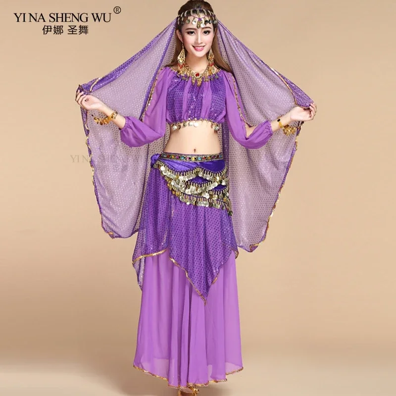 costumi-di-danza-del-ventre-in-vendita-pantaloni-da-donna-bollywood-indiano-egiziano-abito-da-ballo-di-danza-taglia-unica-per-donne-adulte-indiane-nuovo