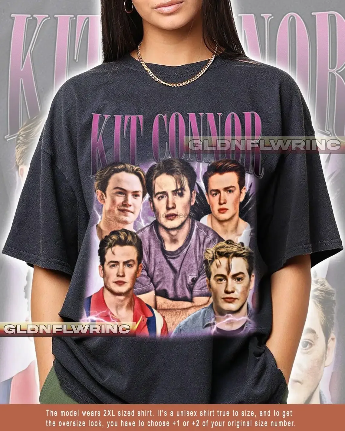 Limited Kit Connor Shirt Vintage 90s Tee Kit Connor Movie Gif For Woman And Man Unisex T-Shirt Kit Connor Sweatshirt FM583