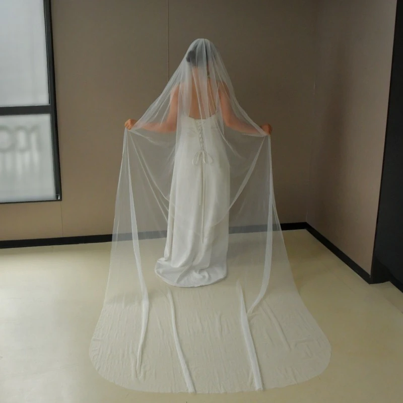

Black Mesh Tulle Veils for Bride