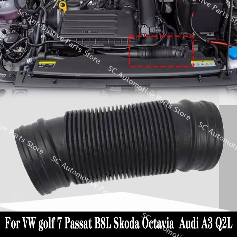 

5QD129618 For VW golf 7 Passat B8L Skoda Octavia Audi A3 Q2L 1.4T Air Filter Hose Intake duct Air Inlet Duct 5QD 129 618