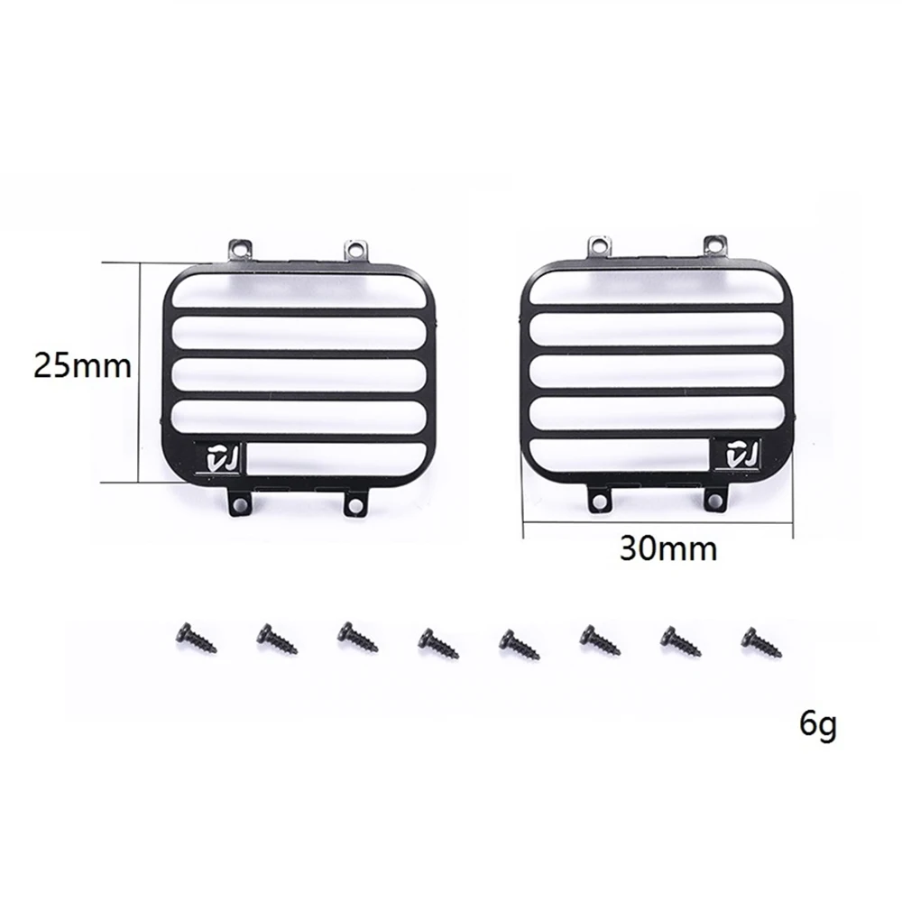 for MN D90 D99S MN99S  1/12 RC Car Upgrade Parts Front Light Lamp Guards Headlight Cover Guard Grille Accessories