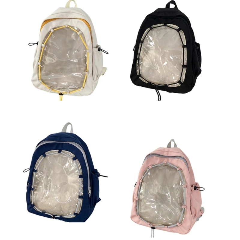 Ita Backpack for Teenage Girl Women Japanese Backpack Travel Backpack Student School Backpack Transparent Backpack