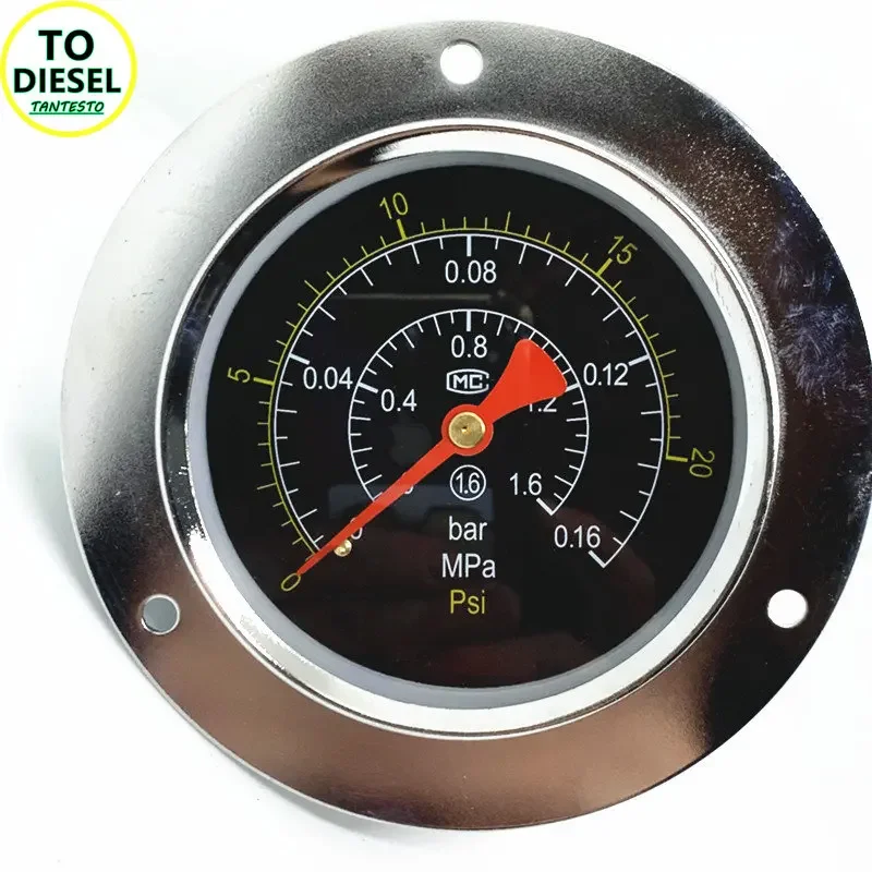 Diesel Test Bench Pressure Gauge 0.16/0.25/1.6/6mpa Diameter 133mm