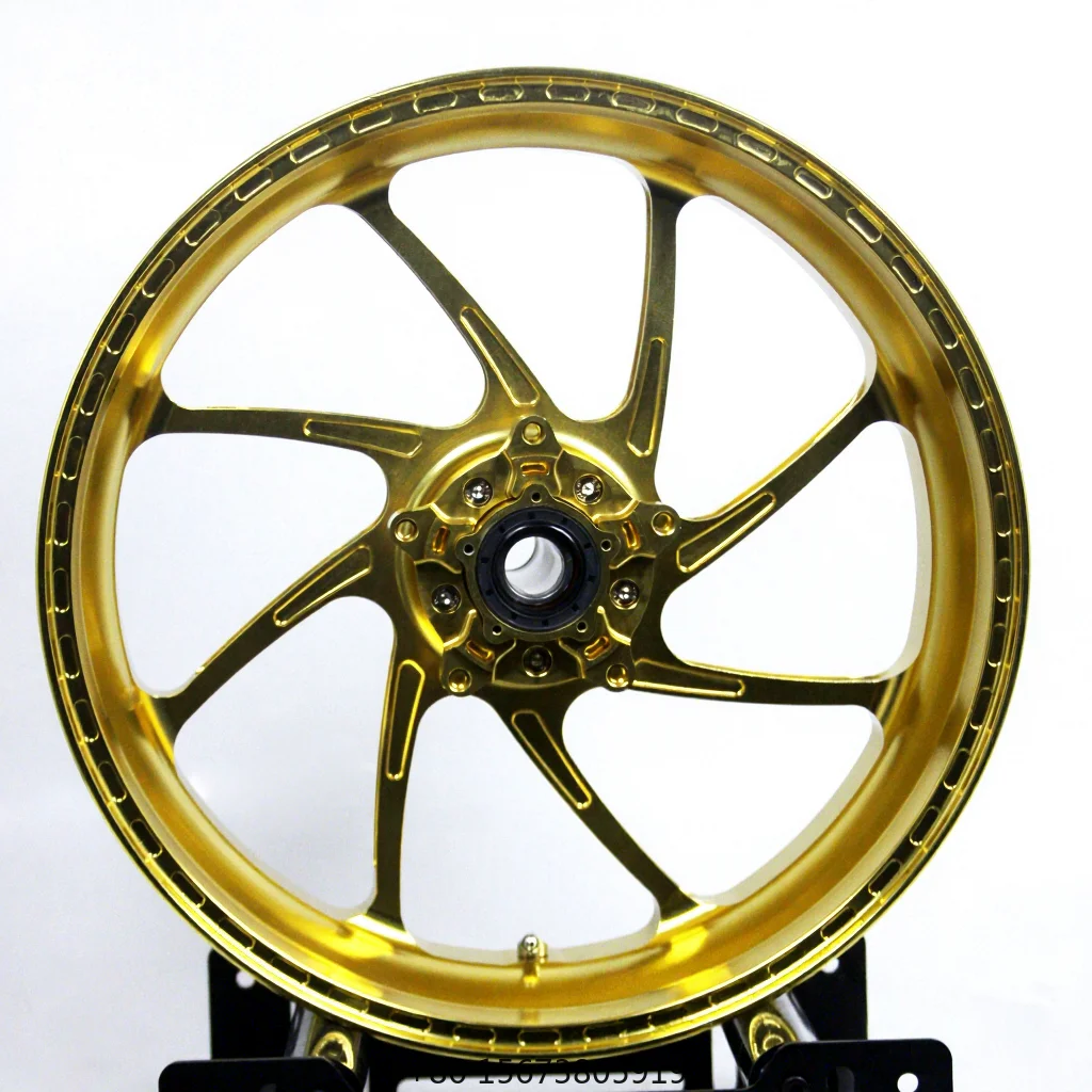 BJ Anodized Forged Sportbike Rims Motorcycle Wheels Forged Motorcycle Wheel 12 Inch Supermoto Wheels for harley Motorcycle Car