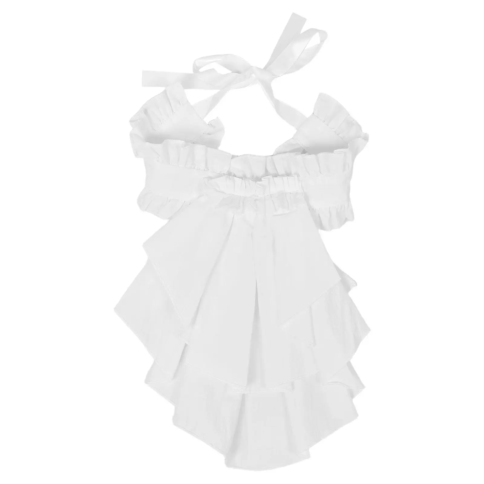 

Воротник-накладка в элизабетанском стиле с оборками, съемный, регулируемый, многослойный, для женщин