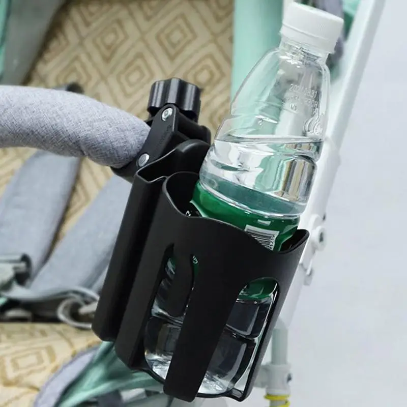Cup Holder For Bike Handlebars Stroller Drink Holder Non-Slip Quick-Release Bracket For Boating Trips Workplace Desk Bedside