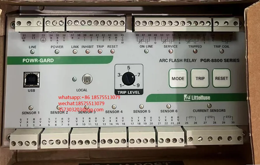 FOR PGR-8800-00 Industrial Relay Arc Flash Relay Original  PGR-8800 1 PIECE