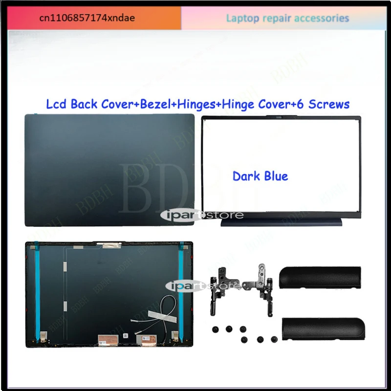 LCD Back Cover Bezel Hinge Cover For  Lenovo 5 15IIL05 15ALC05 15ITL05 5CB0Z31048