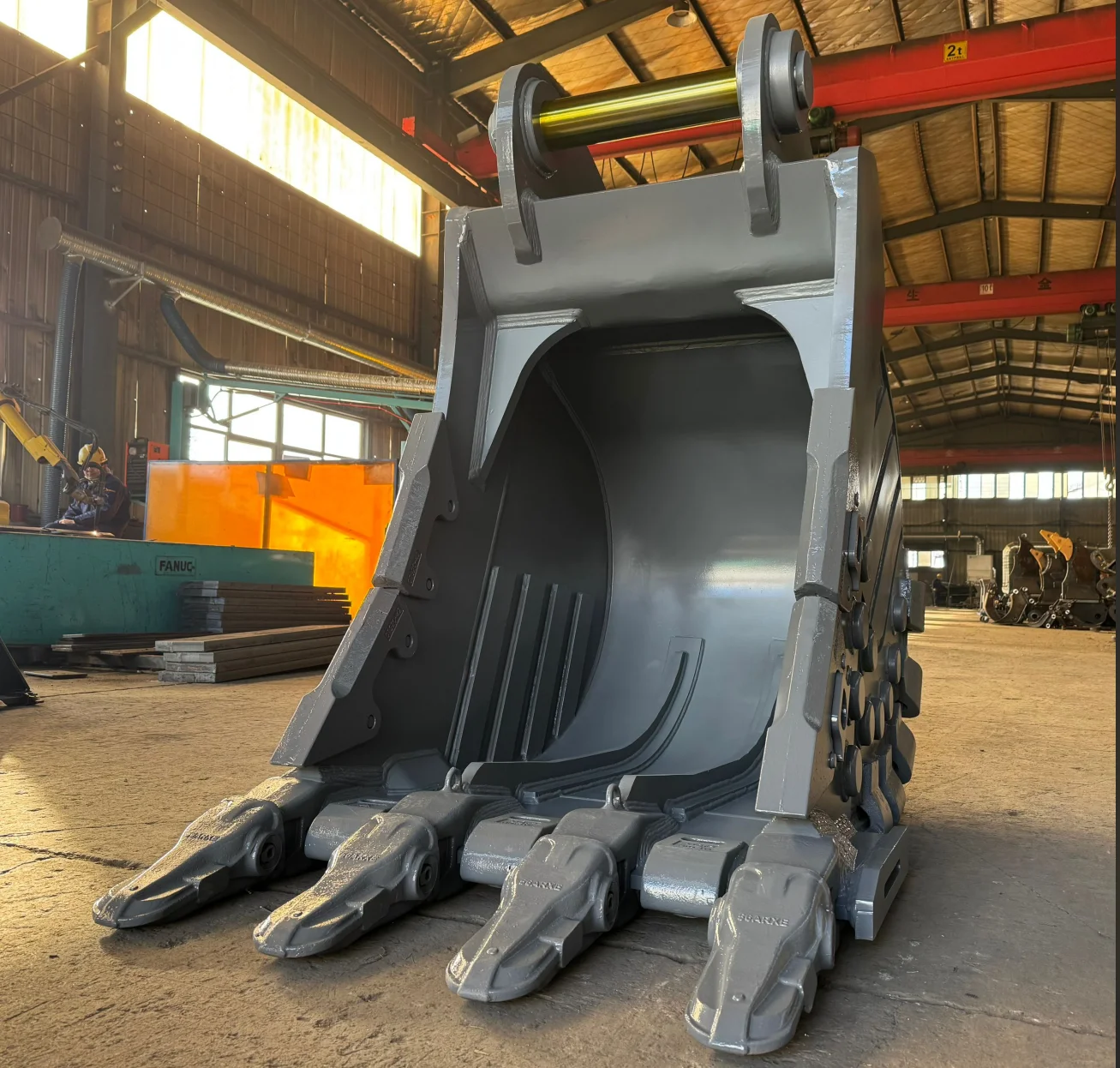 Suku Cadang Excavator HDR Mining Buckets Untuk Mesin Konstruksi