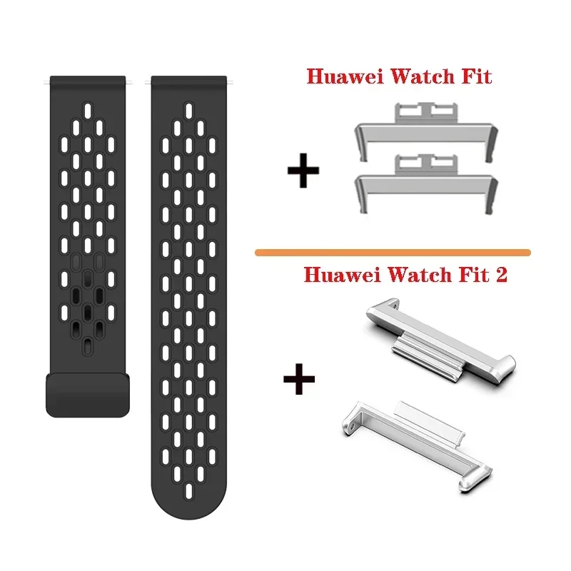 Tali Silikon Gesper Magnetik 20Mm 22Mm untuk Jam Tangan Huawei 3 4 GT 2 Pro 46MM 42MM Jam Tangan Honor SE Magic GT Runner GS PRO