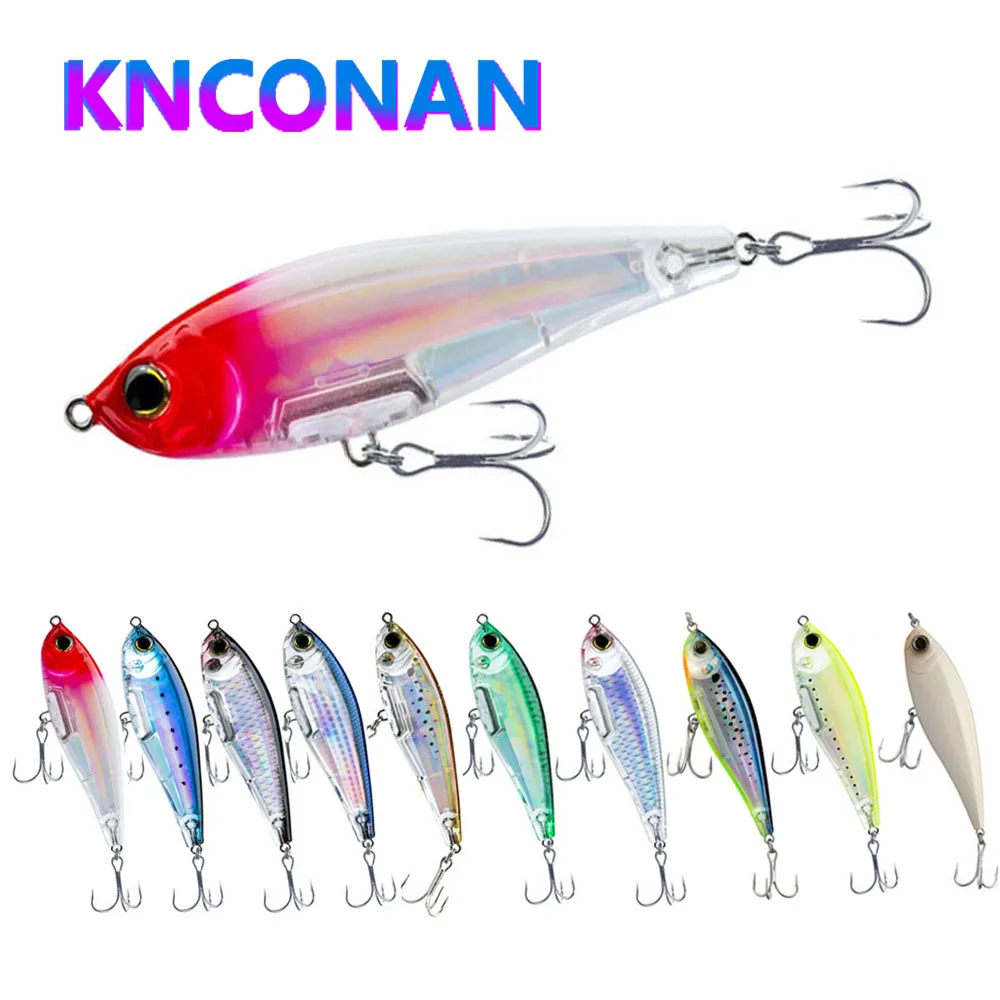 

90mm 18g Sinking Pencil Fishing Lures Inshore Twitch Artificial Bait Saltwater Topwater Trout Carp Jerkbait Fishing Equipment