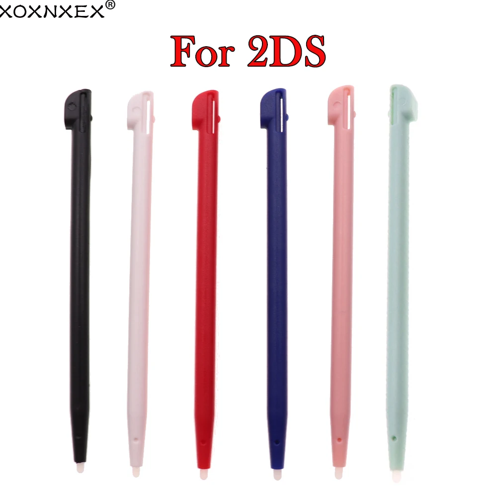 XOXNXEX 1 Buah Pena Sentuh Ponsel Pensil Layar Sentuh untuk Slot 2DS Pena Stylus Plastik Keras untuk Konsol Nintendo 2DS